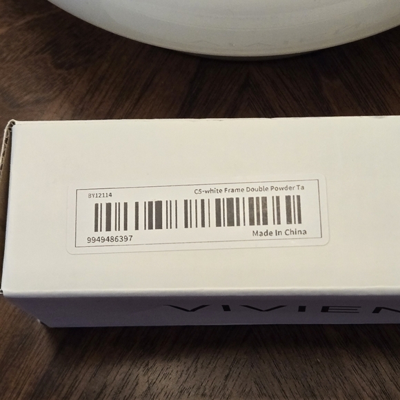 Vivien Y2K -inspired White Sunglasses Pink Lenses Silver Hearts Bling on Sides - Picture 8 of 8